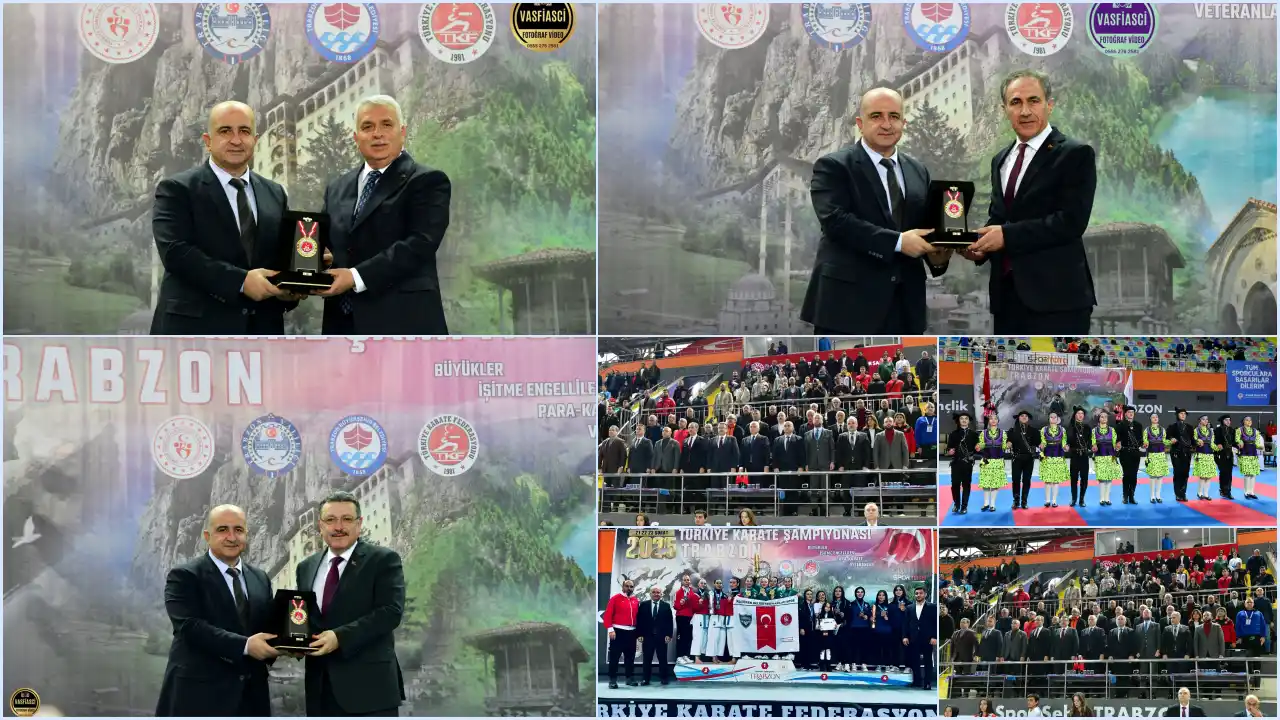 Trabzon’da Türkiye Karate Şampiyonası Tamamlandı