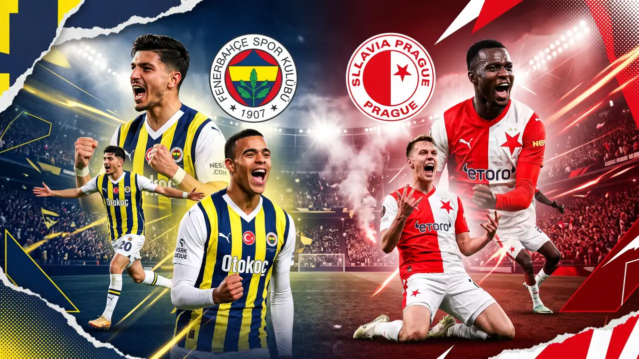 Fenerbahçe evinde Slavia Prag ile 2-2 berabere kaldı