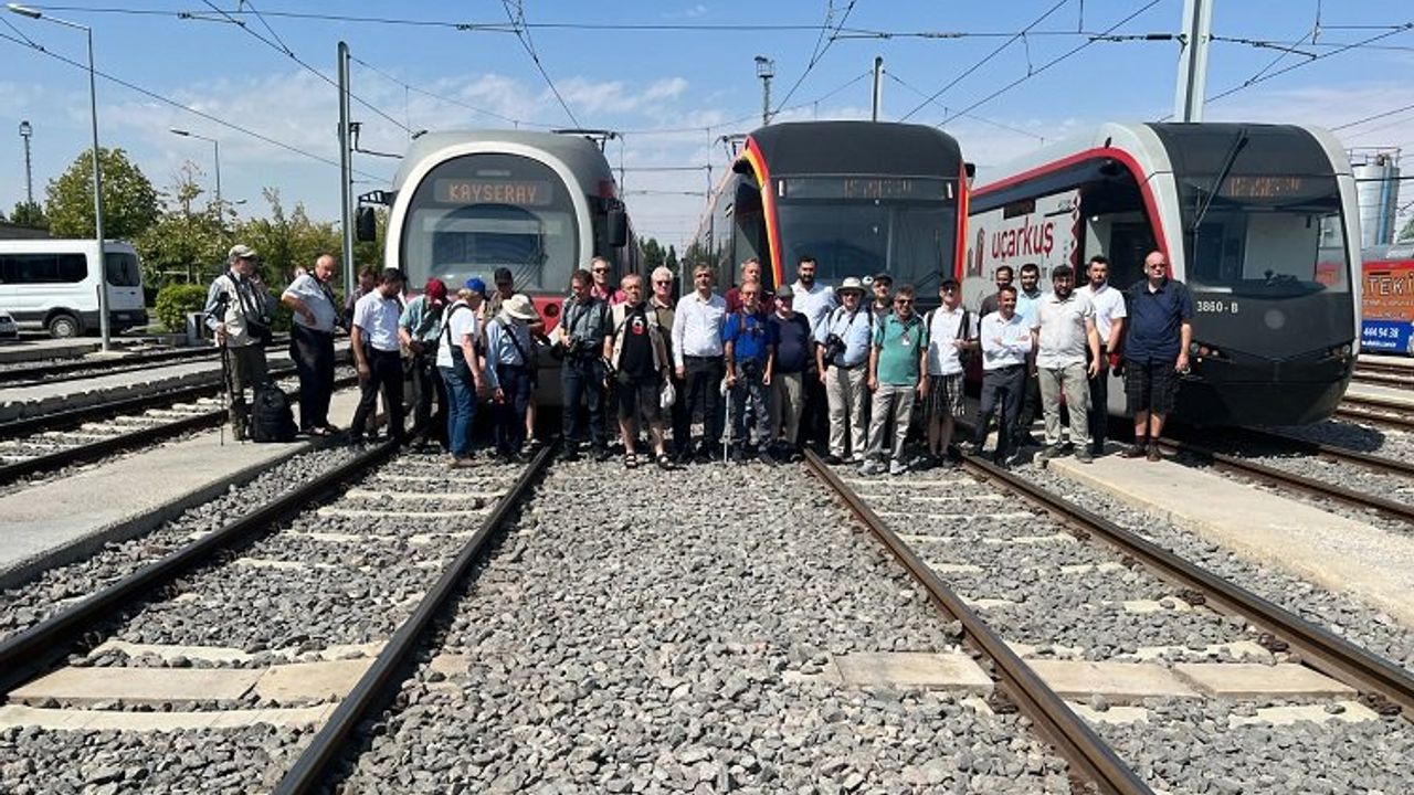 Alman tramvay dostlarından Kayseri Ulaşım'a övgü