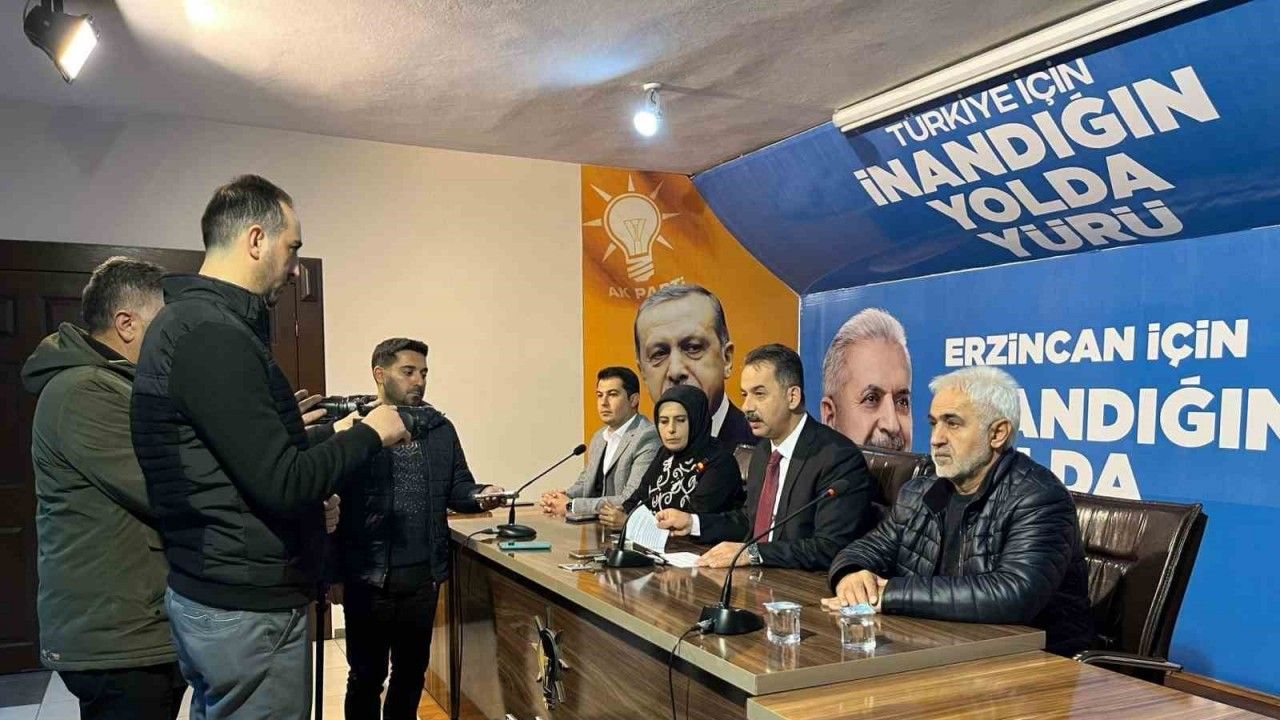 AK Parti Erzincan İl Başkanı Şireci: “1 Ocak 2024 itibariyle de seçim süreci ve seçim takvimi resmen başlayacak”