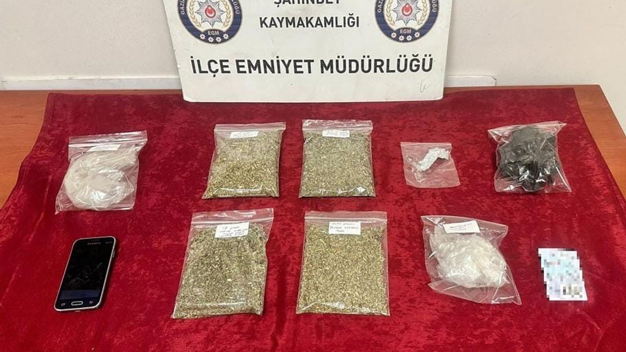 Gaziantep’te uyuşturucu operasyonu: 1 Gözaltı