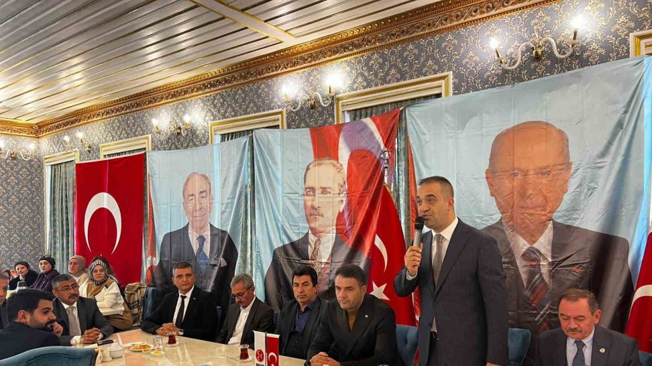 MHP Erzurum İl Başkanı Adem Yurdagül net konuştu: “Kimse belediye taksimi yapmasın”