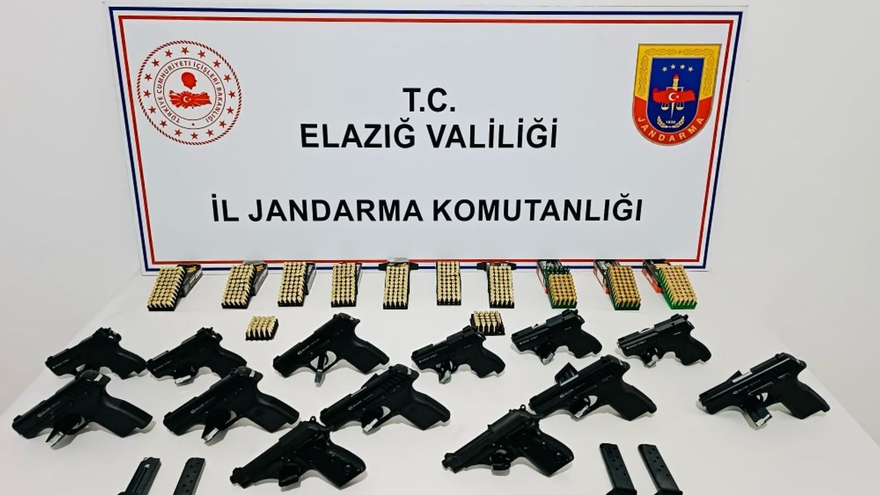 Elazığ'da silah ticareti yaptığı iddiasıyla bir zanlı tutuklandı