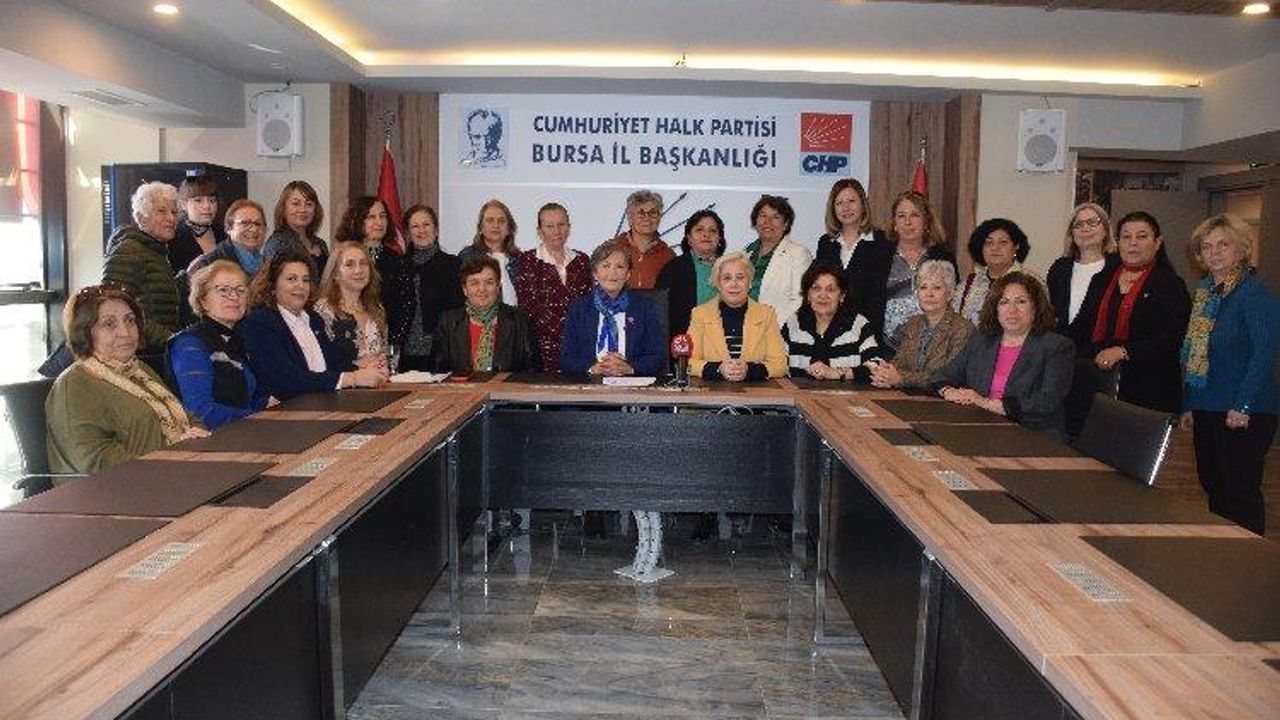 CHP Kadın Kolları'ndan 81 ilde  eş zamanlı açıklama