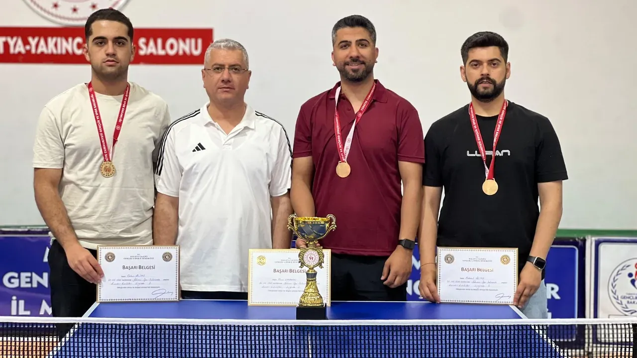 Kurumlar arası Masa Tenisi Ligi Finallerle Sona Erdi