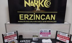 Erzincan'da bir miktar uyuşturucuyla yakalanan 2 zanlı tutuklandı