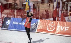CEV Kar Voleybolu Avrupa Turu'nun 2. etabı Erzurum'da başladı