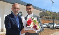 Çemişgezek Belediye Başkanı İbrahim Enes Somyürek mazbatasını aldı