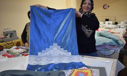 Malatya'da mefruşat kursuna giden kadınlar ev ekonomisine katkı sunuyor