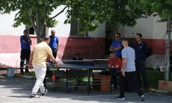 Bingöl Cezaevinde masa tenisi turnuvası düzenlendi