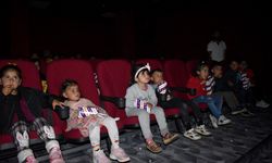 Güroymak'ta öğrenciler için sinema etkinliği düzenlendi