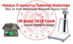 Ölçü ve Tartı Aletlerinde Muayene Uyarısı Yapıldı