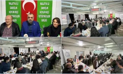 İhsan Akın, birlik binasında basın mensuplarıyla iftar programında bir araya geldi
