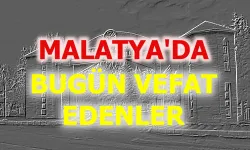 Malatya'da Bugün Vefat Edenler - 16 Mart 2025