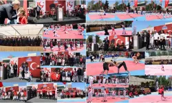 Malatya 19 Mayıs Bayramı'nı Coşkulu Törenlerle Kutladı