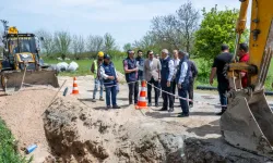 Hatunsuyu’na 4 Bin Metrelik Kanalizasyon Hattı