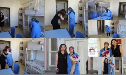 Malatya'da Öğrenciden Yurt Çalışanına Anlamlı Teşekkür