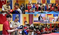 Olimpiyat İkincisi Akbaş, Genç Sporcularla Buluştu