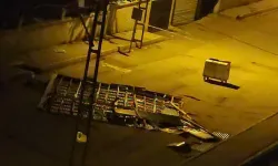 Van'da fırtına maddi hasara yol açtı