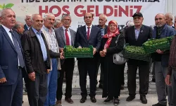 Yeşilyurt Belediyesi çiftçilere 250 bin adet sebze fidesi dağıttı