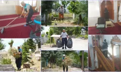 Battalgazi’de Mezarlıklar Ve Camiler Bayrama Hazır