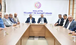 Başkan Bakan, MTSO Başkanı ve Yönetimiyle Bir Araya Geldi