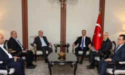 Dışişleri Bakanı Hakan Fidan HAMAS heyeti ile görüştü