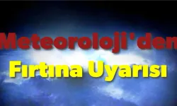 Malatya İçin Meteoroloji'den Fırtına Uyarısı Geldi