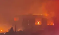 Malatya'da yangın: Ev, odunluk ve besi çiftliği zarar gördü