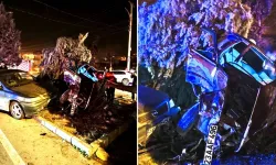 Malatya'da 3 aracın karıştığı zincirleme trafik kazasında 6 kişi yaralandı