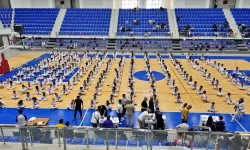 476 Sporcunun Katıldığı Taekwondo Kuşak Sınavı Tamamlandı