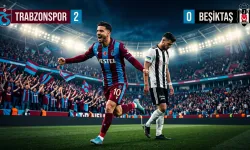 Trabzonspor derbide Beşiktaş'ı 2-0 mağlup etti