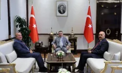 Başkan Durali Zelyurt'dan, Cumhurbaşkanı Yardımcısı Oktay’a ziyaret