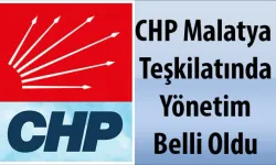 CHP Malatya Teşkilatında Yönetim Belli Oldu