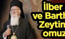 İlber Ortaylı ve Bartholomeos Zeytinliköy'de omuz omuza
