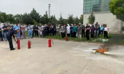 Malatya Büyükşehir Belediyesi İtfaiye Dairesi Eğitimlerine devam ediyor