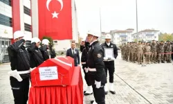Şehit Kom. Yrd. Ramazan Tülek İçin Emniyet Müdürlüğünde Tören Düzenlendi.