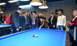 Yeşilyurt Belediyesi 1.Ödüllü 3 Bant Bilardo Turnuvasının açılış yapıldı