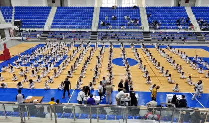 476 Sporcunun Katıldığı Taekwondo Kuşak Sınavı Tamamlandı