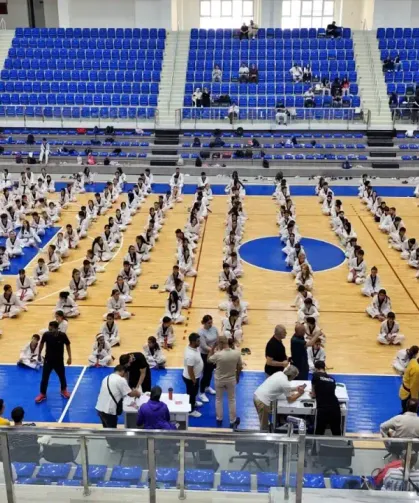 476 Sporcunun Katıldığı Taekwondo Kuşak Sınavı Tamamlandı