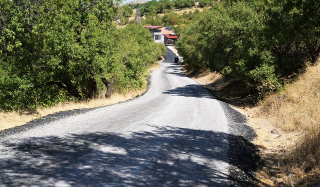 Battalgazi'de mahalle yolları asfaltlanıyor