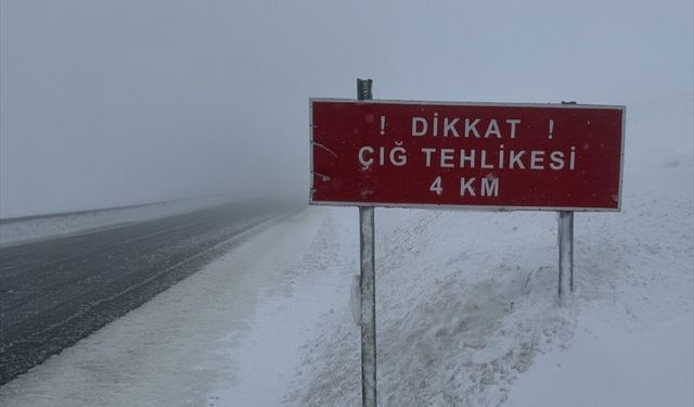 GÜNCELLEME - Çığ nedeniyle kapanan Ardahan-Artvin kara yolu ulaşıma açıldı
