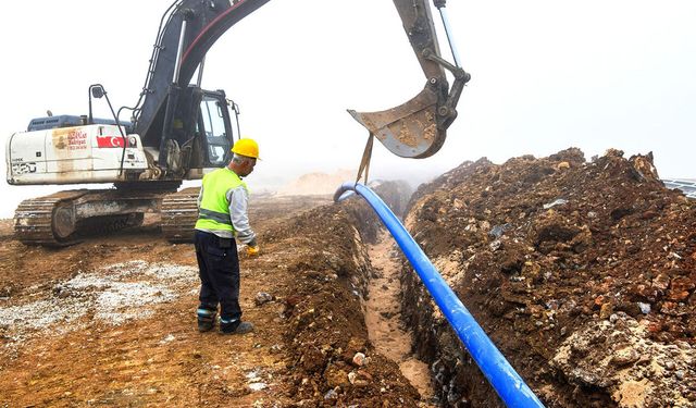 Büyükşehir Belediyesinden Doğanşehir'e altyapı çalışması