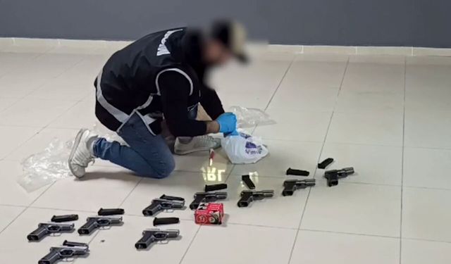 Malatya'da silah kaçakçılığı operasyonu: 2 gözaltı
