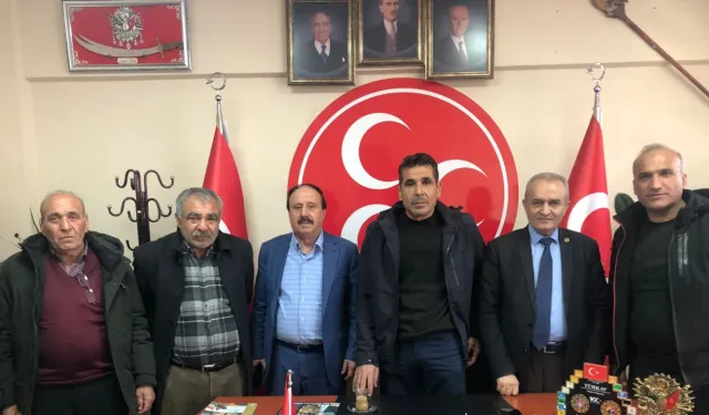 Başkan Zeki Dağ’dan MHP Akçadağ İlçe Başkanlığına Hayırlı Olsun Ziyareti