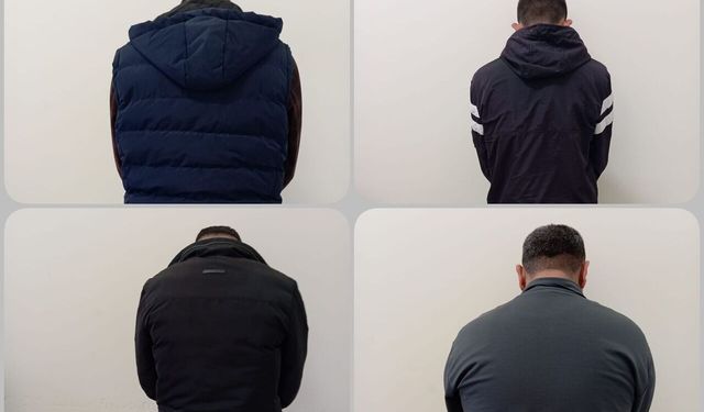Gaziantep'te çeşitli suçlardan araması bulunan 5 kişi yakalandı