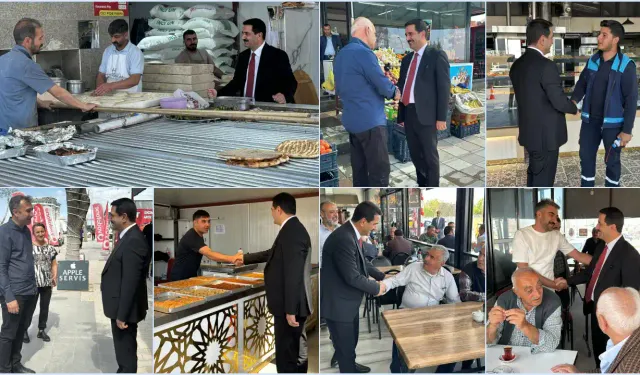Başkan Taşkın'dan Esnaf Ziyareti