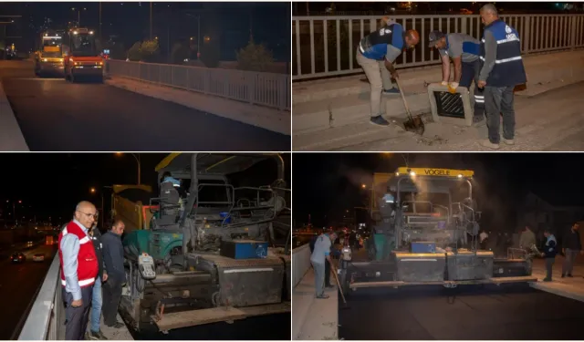 Malatya Büyükşehir Belediyesi’nden 7/24 Yol Mesaisi
