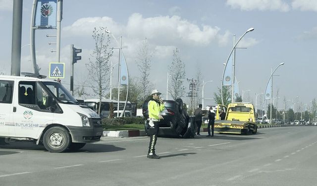 Malatya'da trafik kazası: 2 yaralı