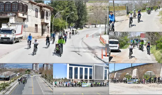 Yeşilyurt Belediyesi’nden Pedallı Bahar Kutlaması
